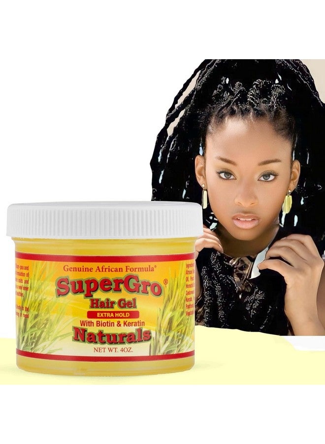 Supergrow Hair Gel Extra Hold 8Oz