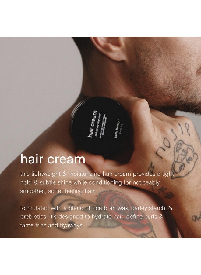 Hair Styling Cream For Men & Women Lightweight Grooming Cream For All Hair Types Antifrizz Cream For Complete Nourishment & Conditioning Micronutrient Thickening Cream For Fine Hair
