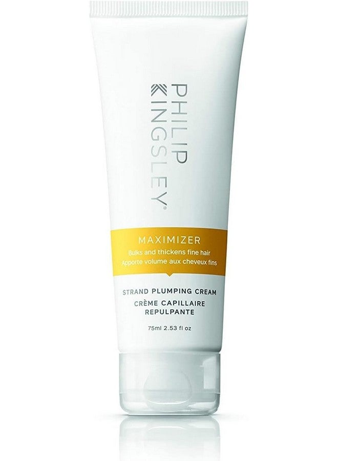 Maximizer Strand Plumping Volumizing Cream Thickening For Fine Hair Volumizer Volume Hair Products Antifrizz Smoothing 2.5 Oz.