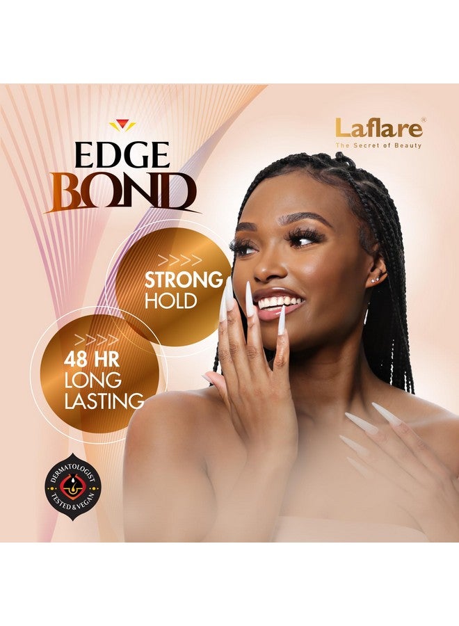 Edge Control For Black Hair Natural Hair And Curly Hair. Eco Styling Gel Travel Size 25Ml Edge Wax For Man & Woman(Peach)