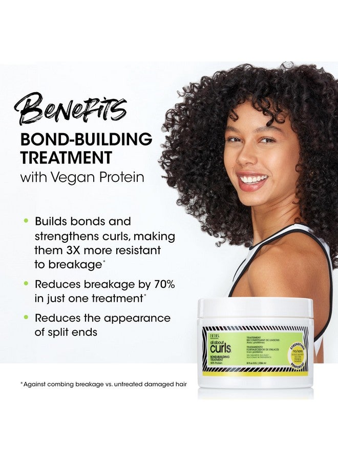Bond Building Treatment Cream Strengthens & Protects Vegan & Cruelty Free Sulfate Free 8 Fl Oz