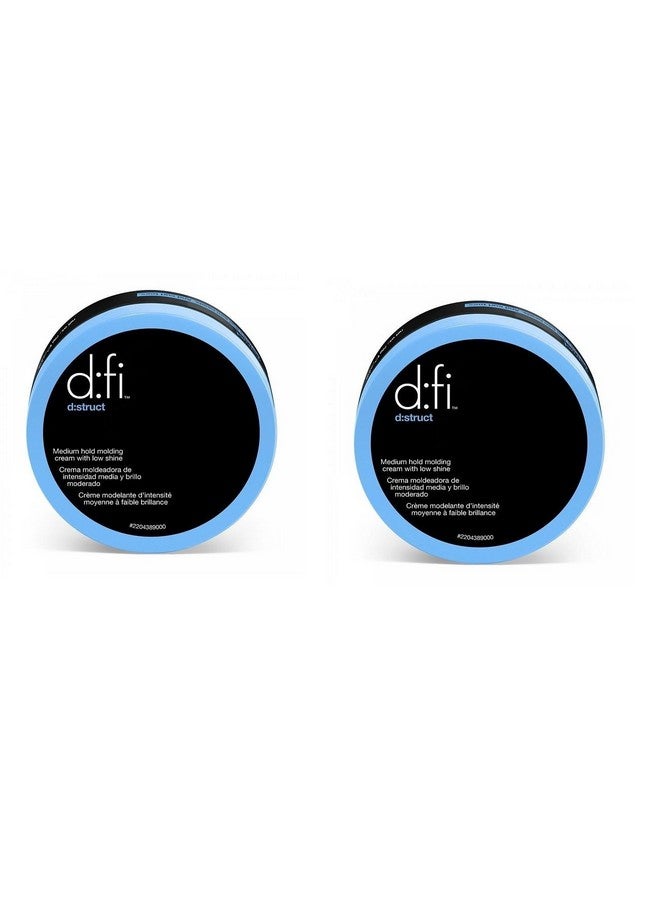 Hair Distruct Medium Hold Molding Creme 2 Pack 2.65 Oz