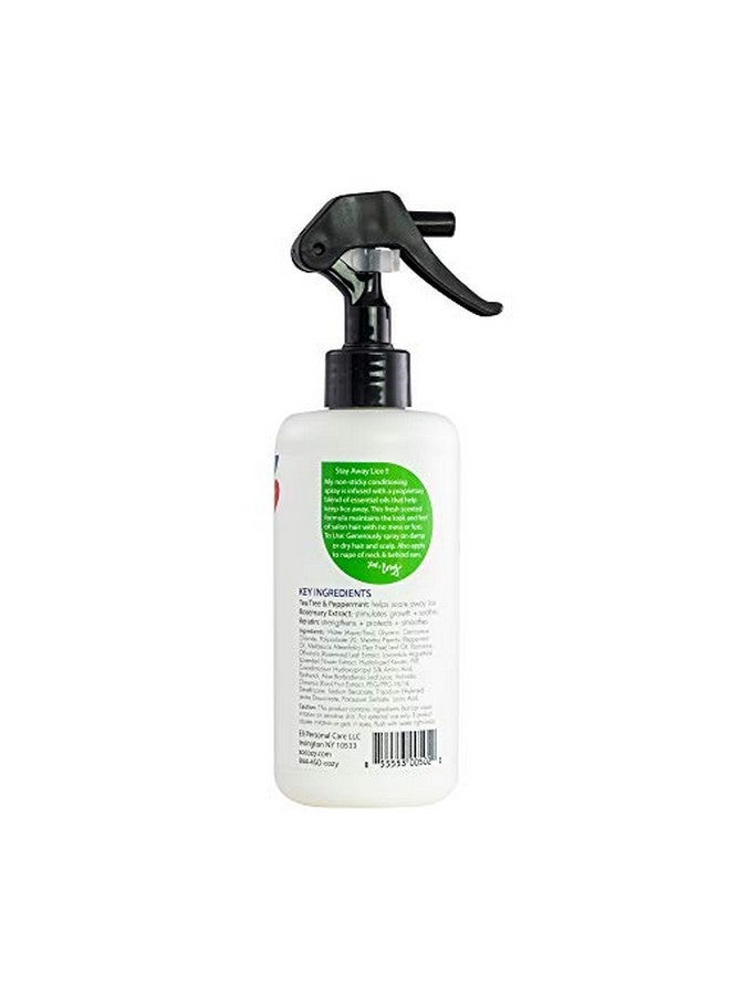 Twin Pack Boo! Spray For Kids Hair With Tea Tree Rosemary And Peppermint Oils 8 Fluid Ounces No Parabens Sulfates Synthetic Colors Or Dyes