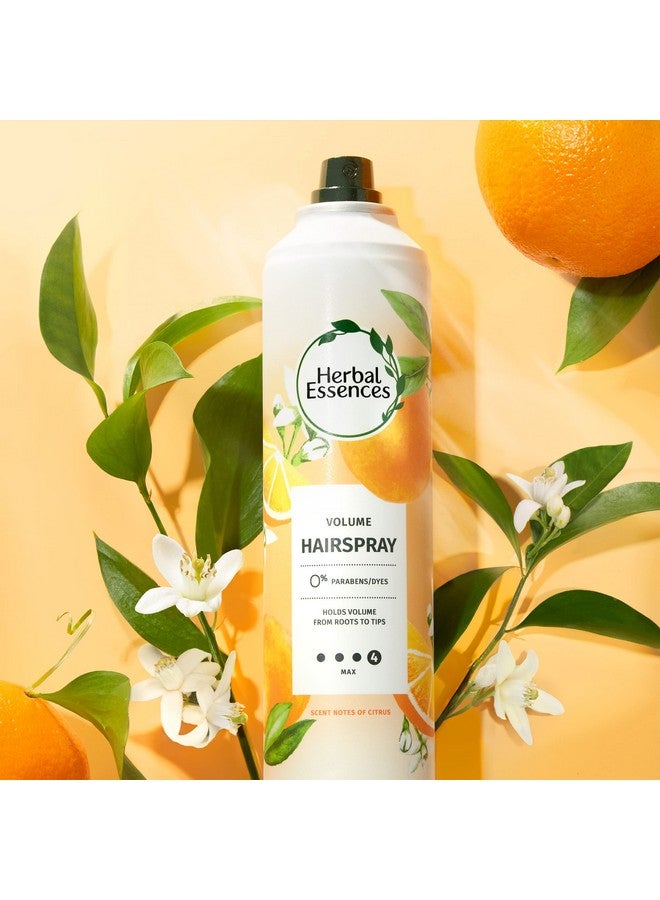 Volumizing Hairspray Strong Hold Fresh Citrus Scent Pack Of 3 24 Oz Total