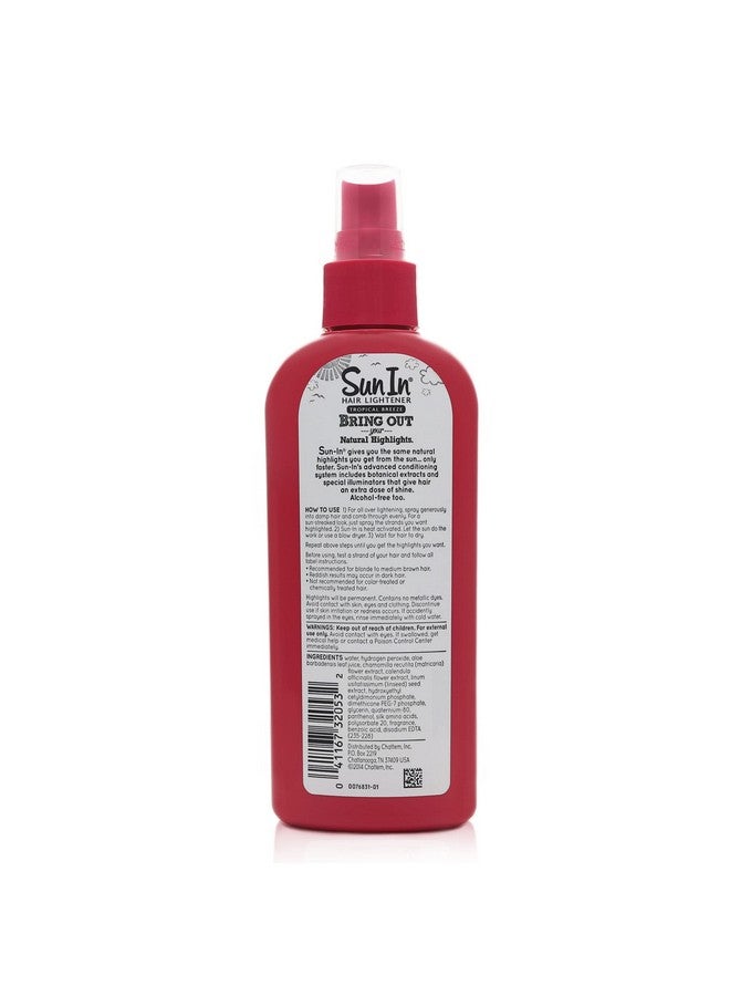 Sunin Sprayin Hair Lightener Original Trpical Breeze 138 Ml By Chattem