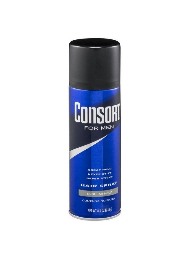 For Men Hair Spray Regular Hold 8.3 Oz (Pack Of 6)