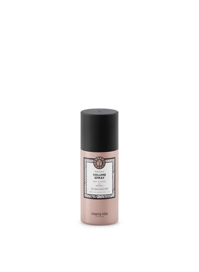 Volume Spray 3.4 Fl Oz Hold 4/5 Gives Volume & Natural Finish Antioxidant Preserves Hair Color 100% Vegan & Sulfate/Paraben Free