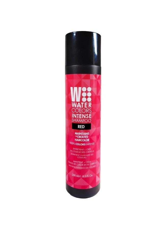 Intense Color Depositing Shampoo Semi Permanent Hair Color 8.5 Oz Red