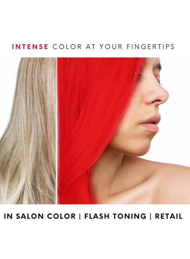 Intense Color Depositing Shampoo Semi Permanent Hair Color 8.5 Oz Red