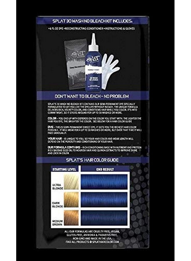 30 Wash No Bleach Formula (Midnight Indigo)