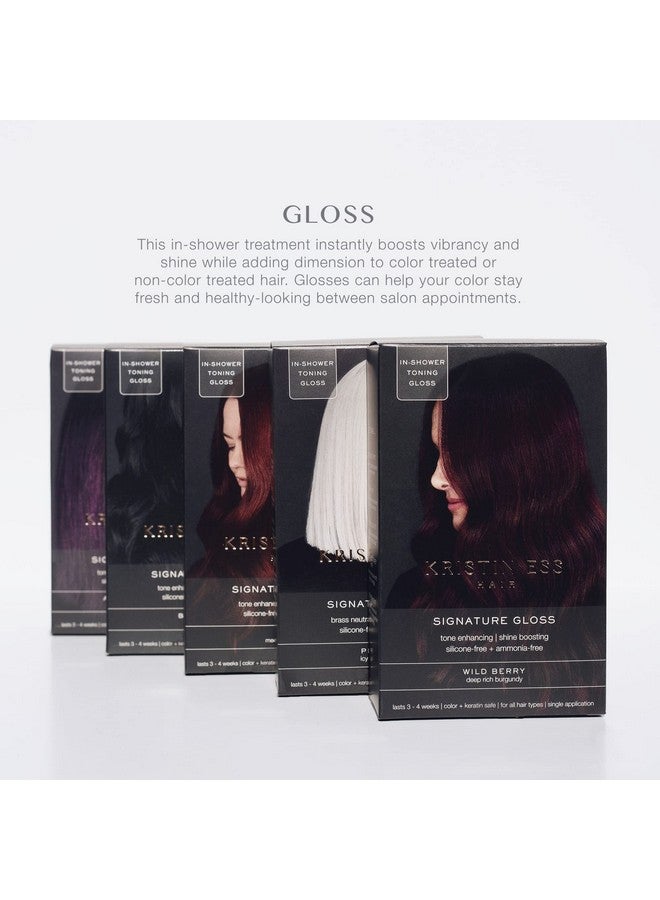 The One Signature Hair Gloss Ruby Medium True Red