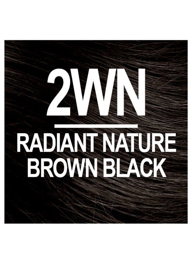 Permanent Hair Color 2Wn Radiant Nature Brown Black (Pack Of 1) Ammonia Free Vegan Cruelty Free Up To 100% Gray Coverage Long Lasting Results (Packaging May Vary)