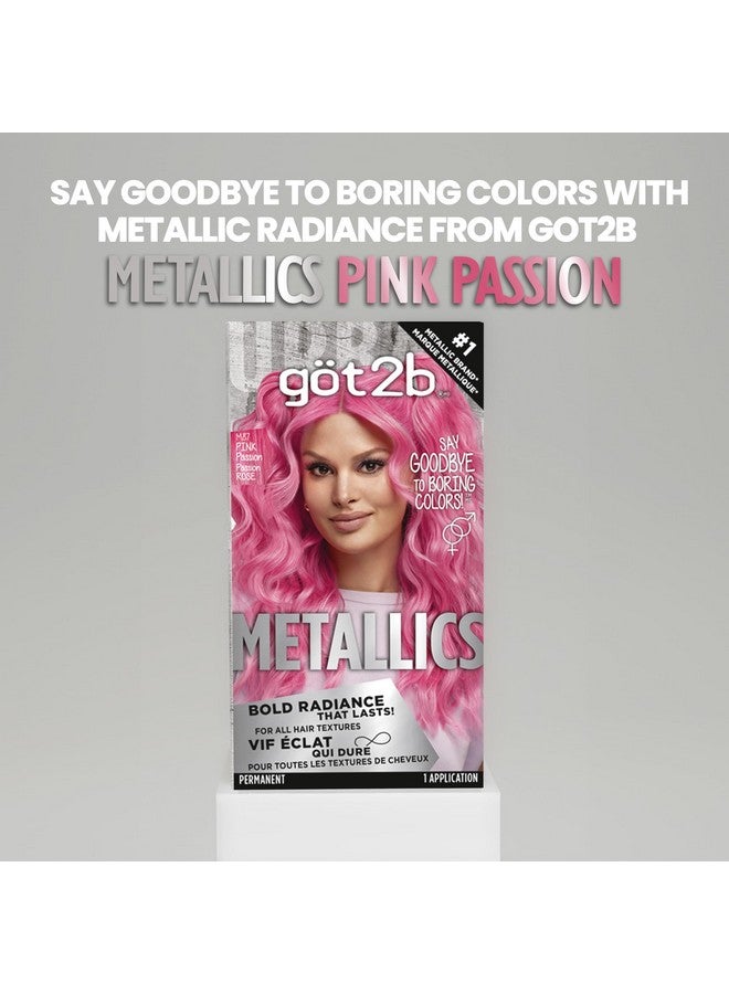 Metallics Permanent Hair Color M87 Pink Passion