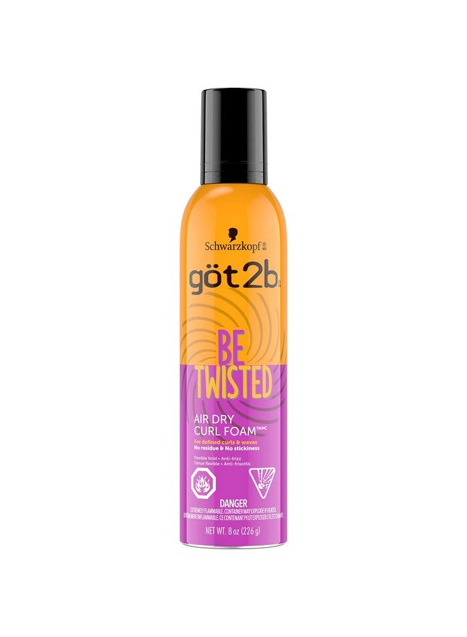 Be Twisted Air Dry Curl Foam 8 Oz