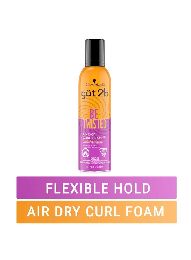 Be Twisted Air Dry Curl Foam 8 Oz