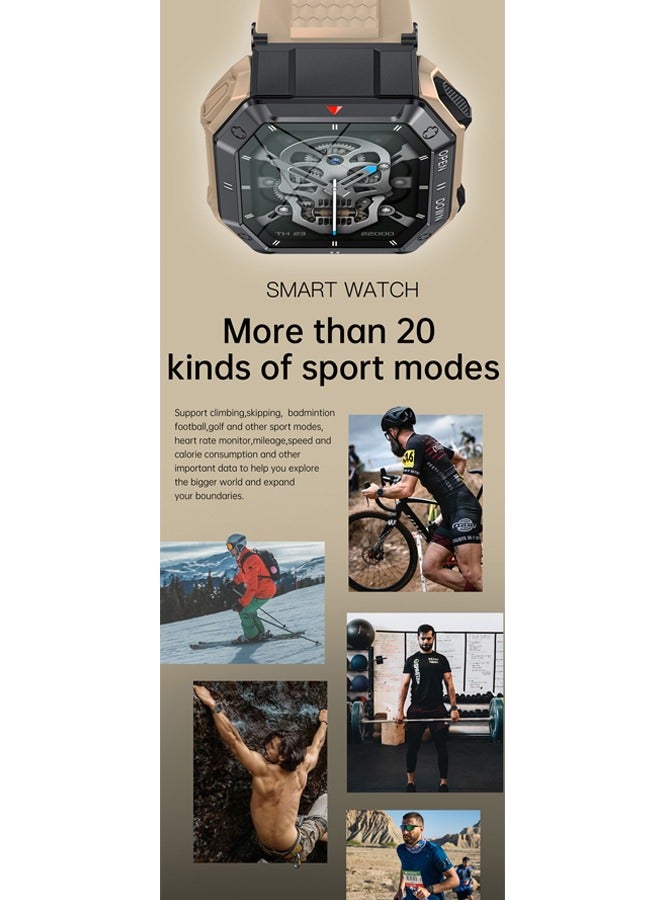 Men's Smart Watch Sports Waterproof Watch 1.85