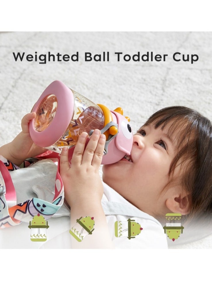 Sippy Cups for 6+ Months Baby, Baby Cup 300ml, Spill Proof Sippy Cup for Baby Toddlers & Kids, PPSU, BPA Free