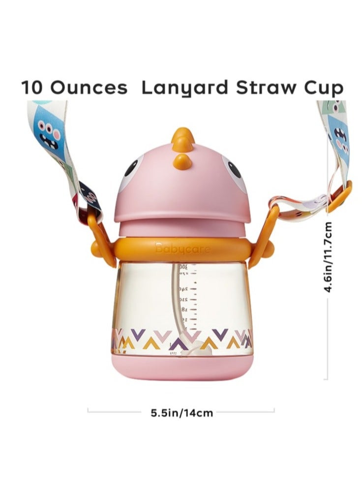 Sippy Cups for 6+ Months Baby, Baby Cup 300ml, Spill Proof Sippy Cup for Baby Toddlers & Kids, PPSU, BPA Free
