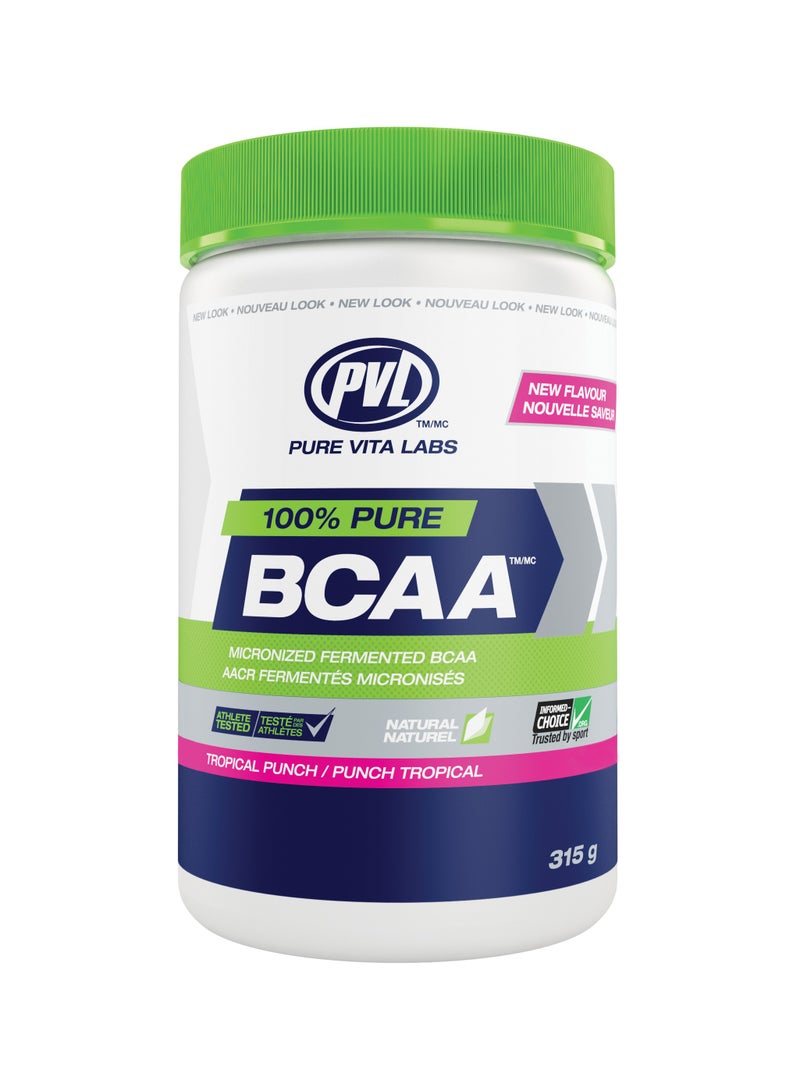 Natural Series 100% Pure BCAA 315g - Tropical Punch