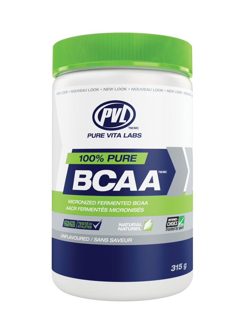 Natural Series 100% Pure BCAA 315g - Unflavoured