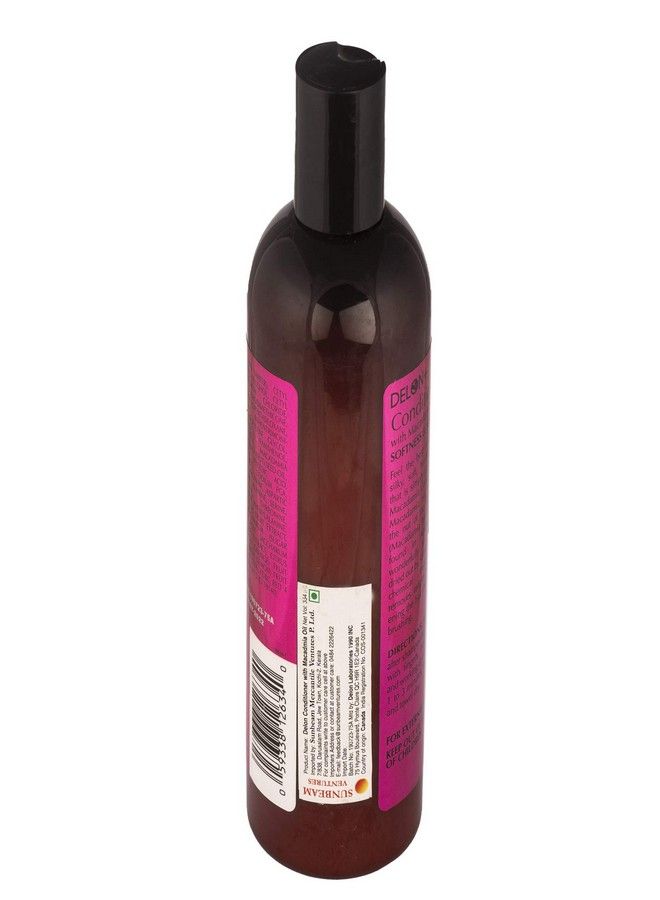 Conditioner Macadamia Oil;Conditioner Macadamia Oil For Man And Woman;No Parabens & Sulphate;Pure & Light Conditioner 354Ml