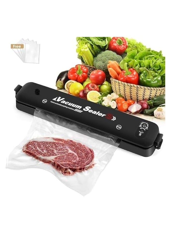 Vacuum Sealer Machine 2021 Upgraded Automatic Food Sealer Machine with 10 Sealing Bags Food Vacuum Air Sealing System for Food Preservation