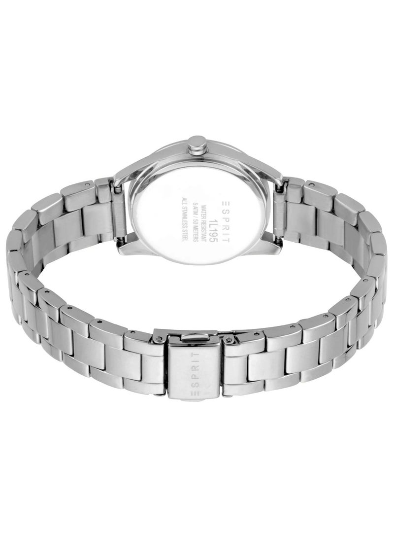 Esprit Stainless Steel Analog Women's Watch With Silver Stainless Steel ES1L195M0075