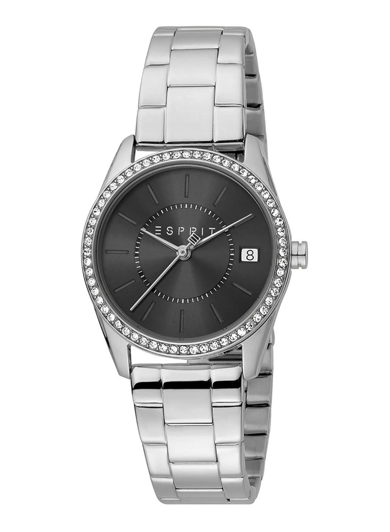 Esprit Stainless Steel Analog Women's Watch With Silver Stainless Steel ES1L195M0075