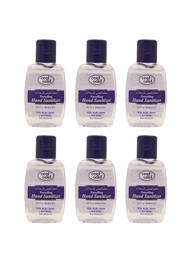 Hand Sanitizer Travelling 60ml pack of 6