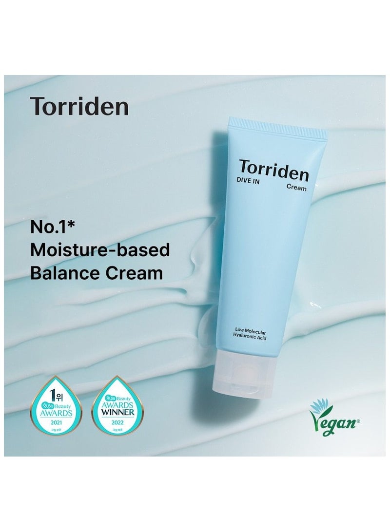 Torriden Dive-In Hyaluronic Acid Cream 80ml