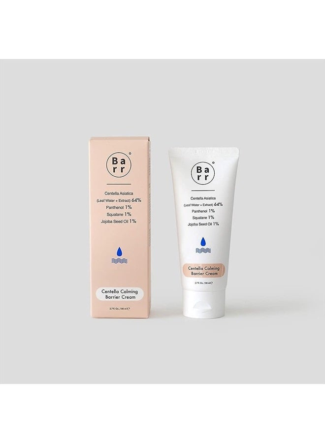 Centella Calming Barrier Cream, 64% Centella Asiatica, 1% panthenol vitaminB5, 1% Jojoba Seed Oil, 1% Squalane, Vegan