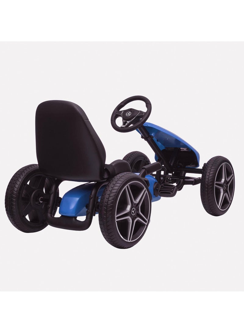 Mercedes Benz Pedal Go kart Ride on - Blue