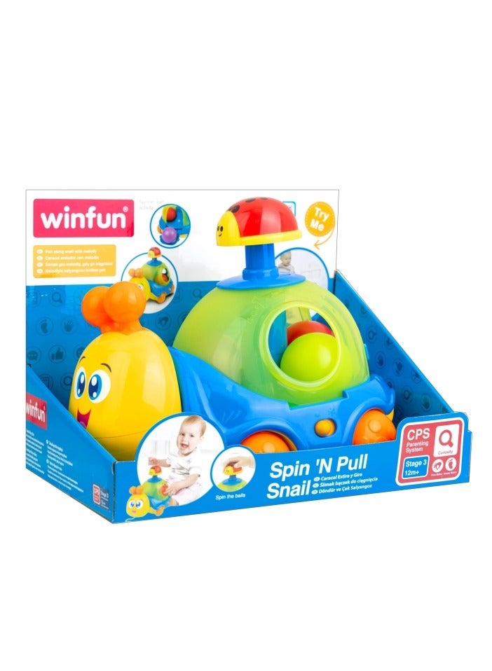 Spin 'N Pull Snail