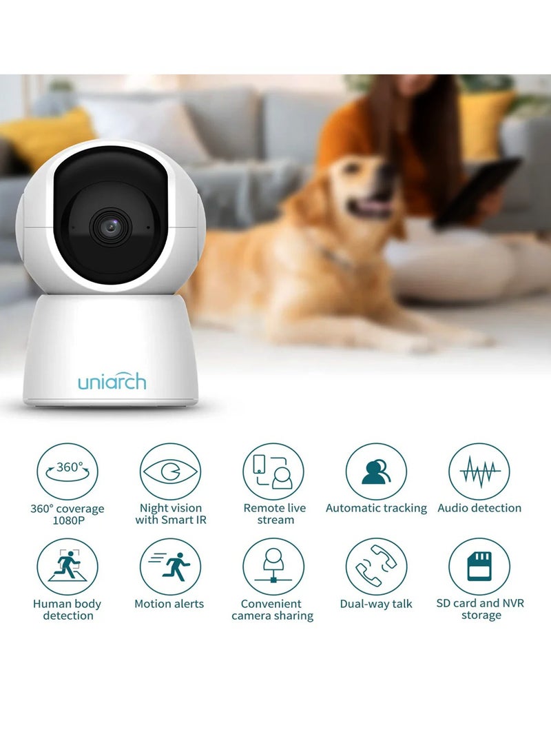 Uniarch Smart PT Wireless Camera - UHO-S2 3MP Free with 64GB SD card