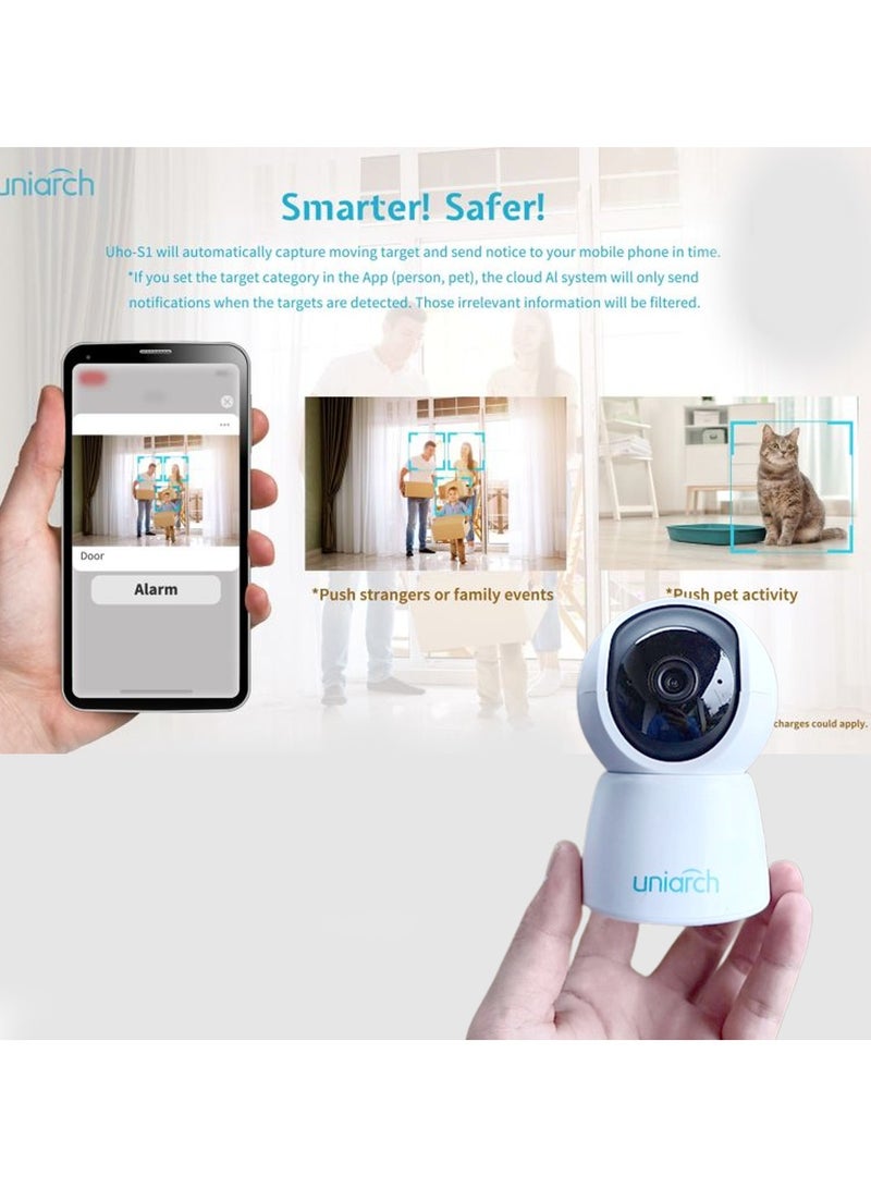 Uniarch Smart PT Wireless Camera - UHO-S2 3MP Free with 64GB SD card