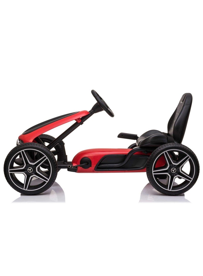 Mercedes Benz Pedal Go kart Ride on - Red