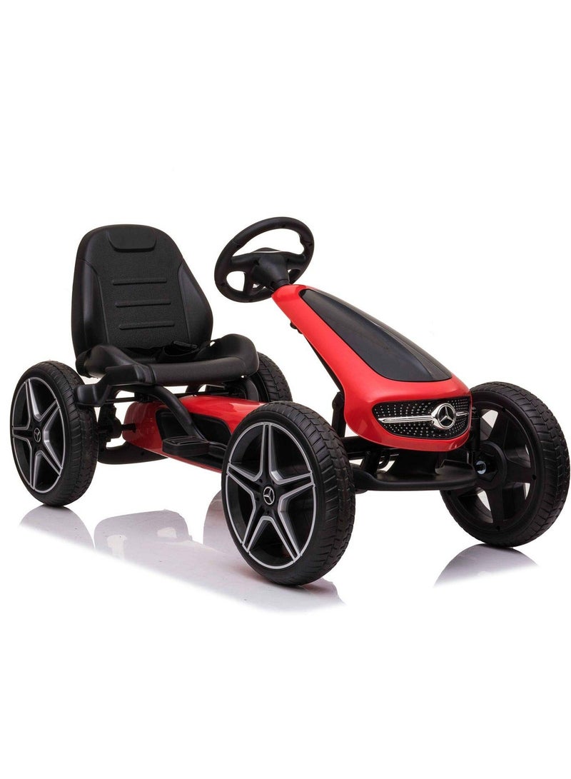 Mercedes Benz Pedal Go kart Ride on - Red