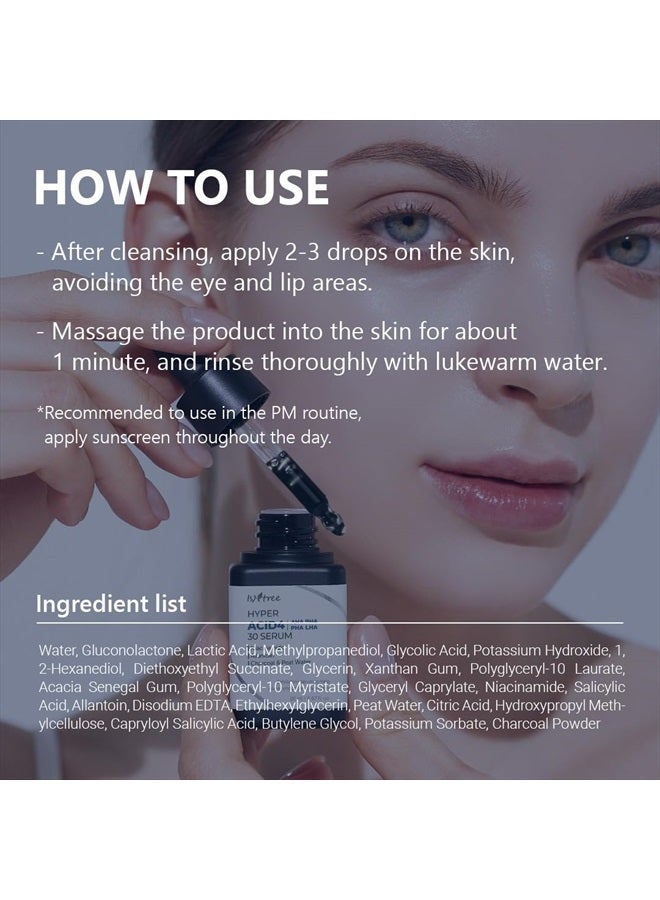 Hyper Acid 4, AHA BHA PHA LHA 30 Serum, 20ml