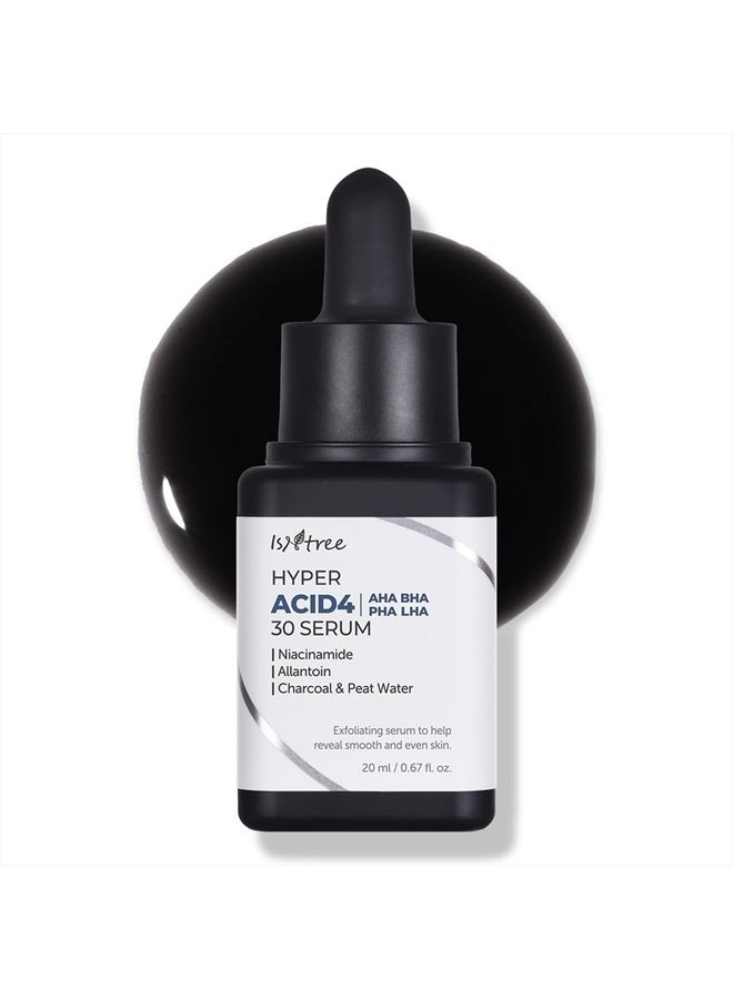 Hyper Acid 4, AHA BHA PHA LHA 30 Serum, 20ml
