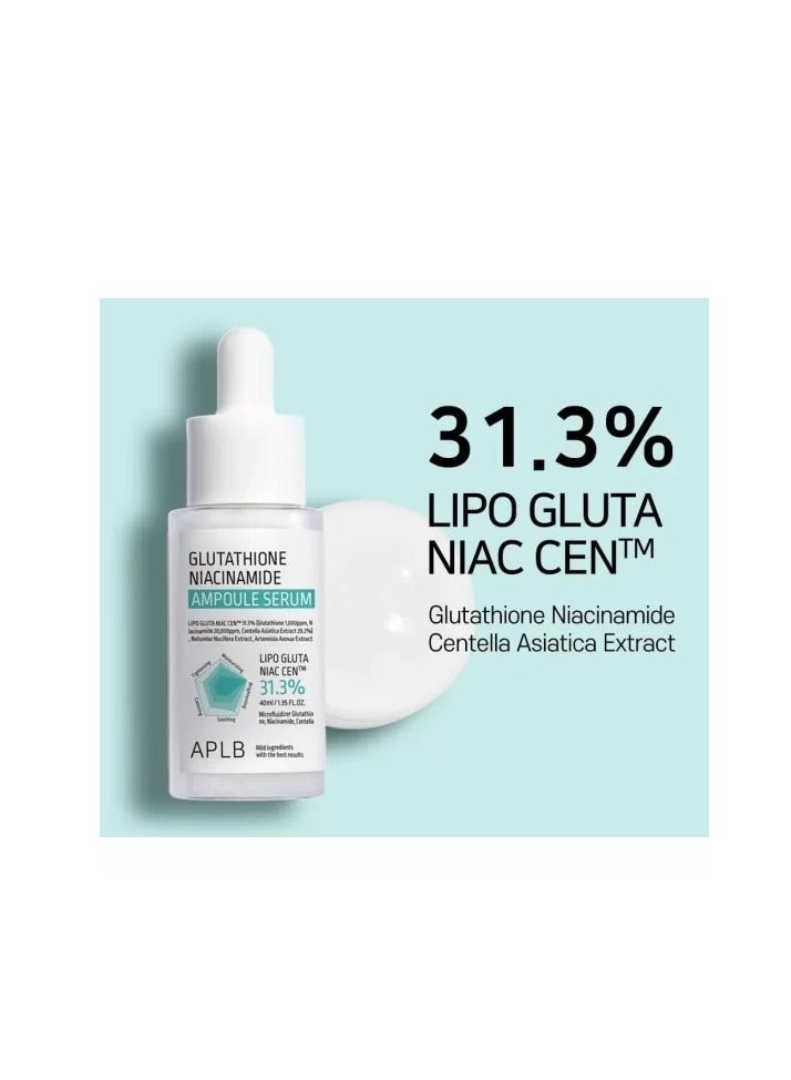 APLB Glutathione Niacinamide Ampoule Serum 40ml