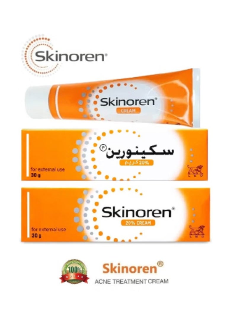 Skinoren Original Whitening Cream for All Skin Types 30g 2Pack