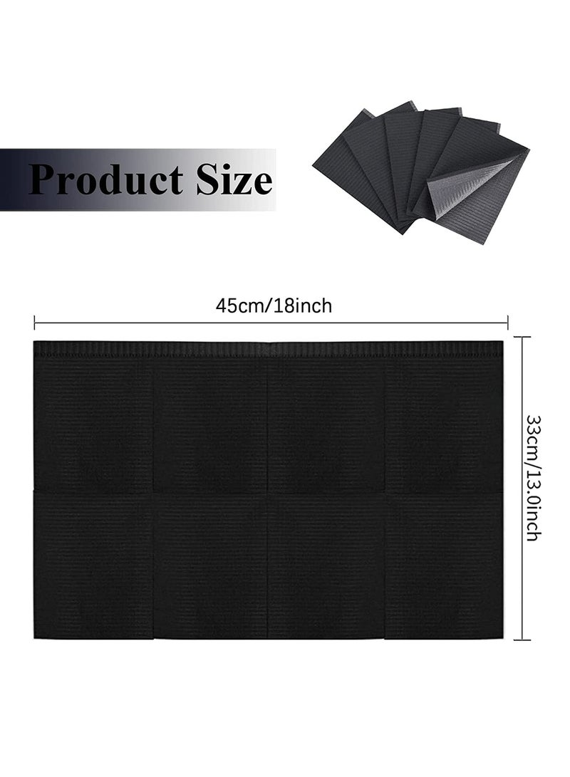 Disposable Nail Art Table Towels 40Pcs, Disposable Dental Bibs Sheets Cloths, Waterproof Table Covers Clean Pad, 13