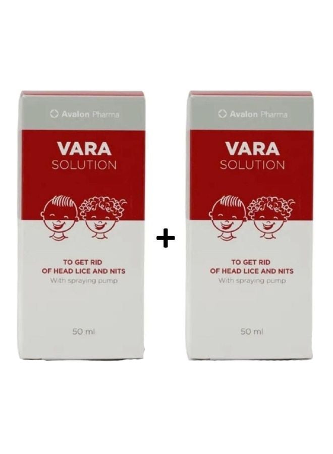 Vara Solution To Get Rid Of Head Lice And Nits With Spray 50ml