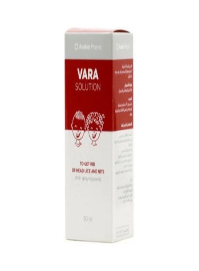 Vara Solution To Eliminate Lice With Spray 50ml
