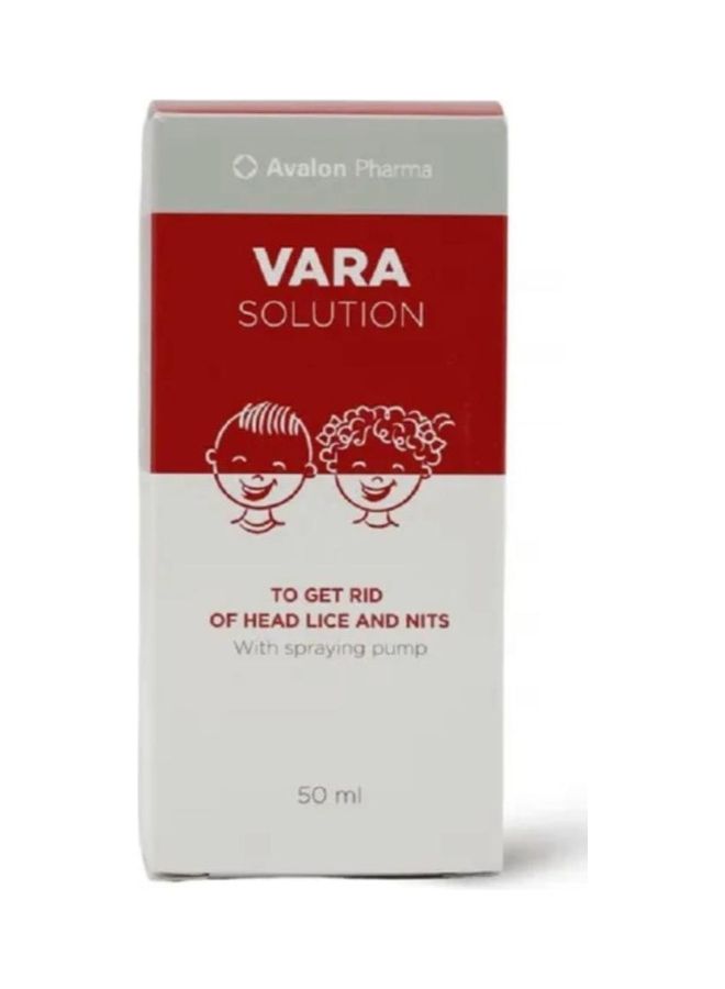 Vara Solution To Eliminate Lice With Spray - 50 Ml Multicolour 50ml