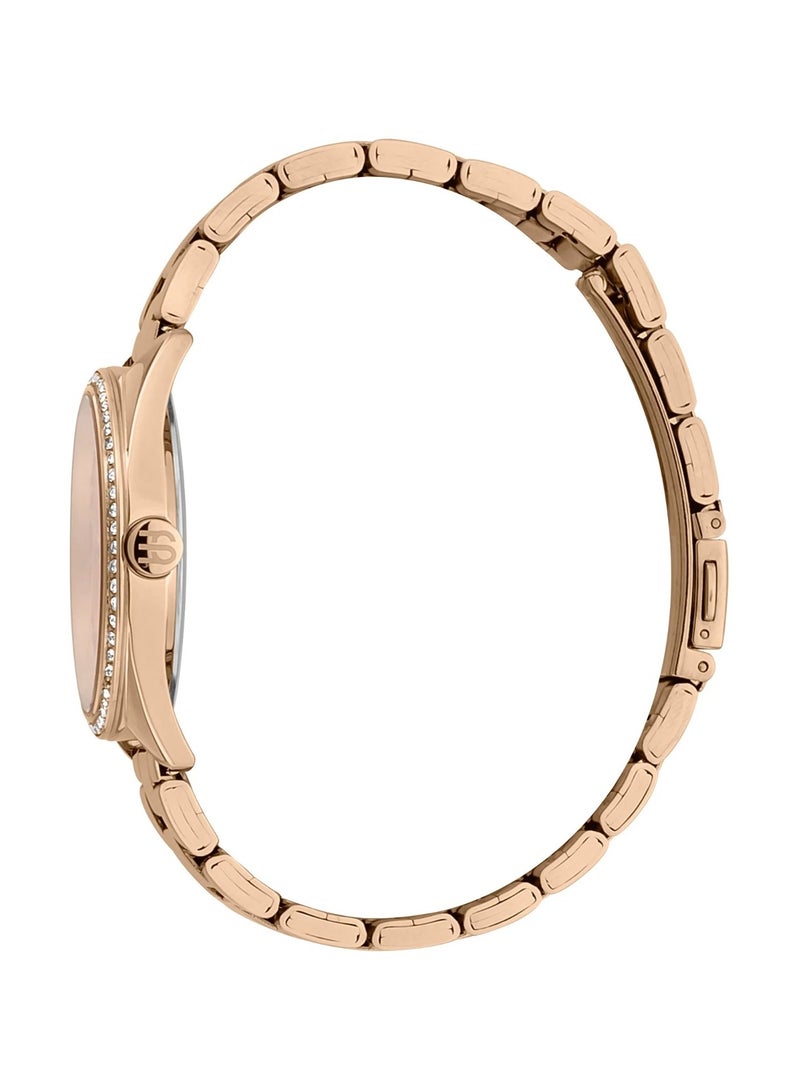 Esprit Stainless Steel Analog Women's Bracelet Watch With Stainless Steel Rose Gold ES1L289M0075