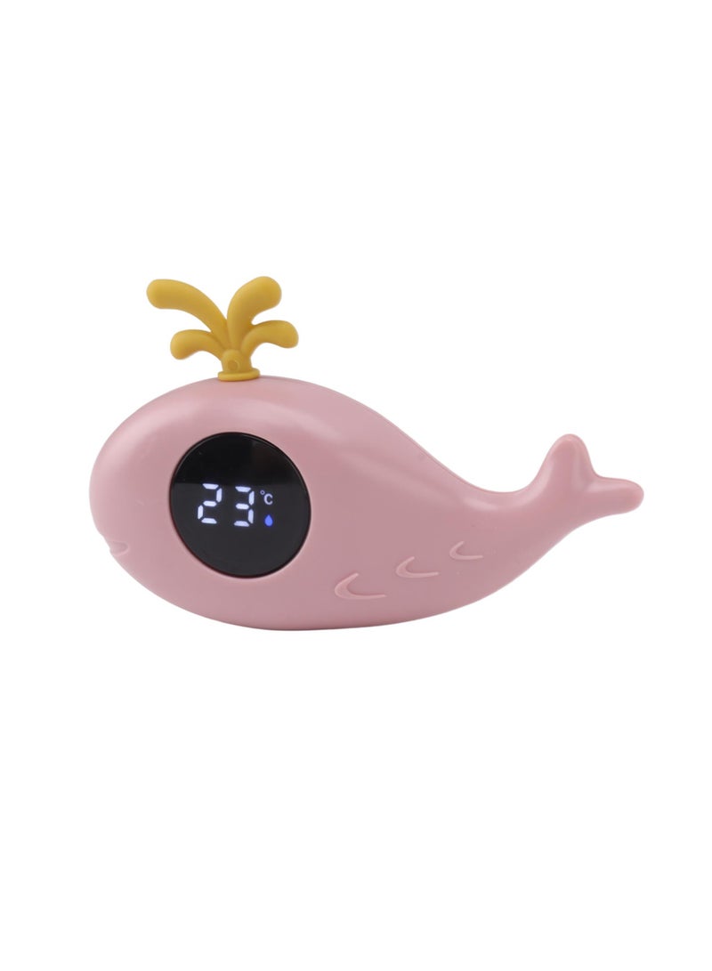 Baby Bath Thermometer Multi-Function Water Measurement Suitable for Infant Bathtub Swimming Pool (Whale)