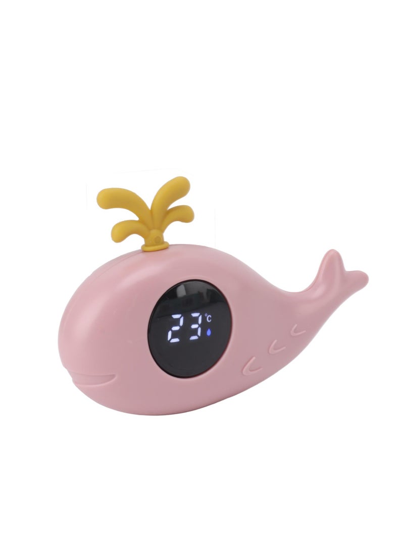 Baby Bath Thermometer Multi-Function Water Measurement Suitable for Infant Bathtub Swimming Pool (Whale)