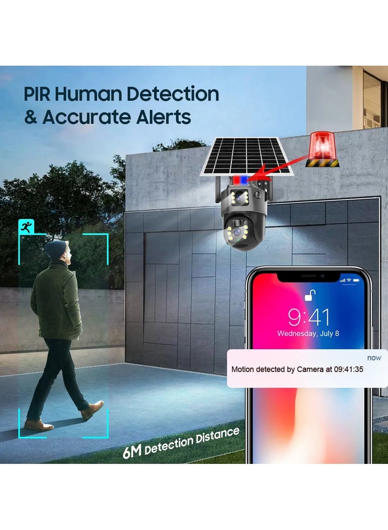 4G Dual Lens V380pro Cloud Billiard Machine Wifi Camera camera solar network camera