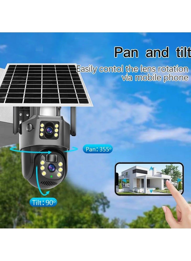 4G Dual Lens V380pro Cloud Billiard Machine Wifi Camera camera solar network camera